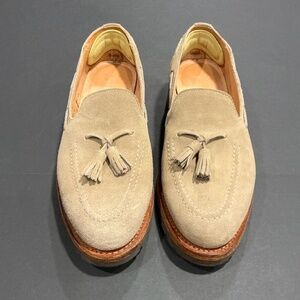Mark McNairy Suede Tassel Loafers Vibram Sole Mens Size 10.5
